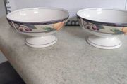 SET OF 2 Mikasa Snack Bowl, Dip Or Sherbet Garden Harvest