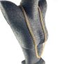 Vintage Gold Tone Link Necklace Image 5