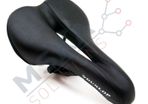 Dunlop Saddle MTB/Racing Bike Unisex Black 27x17cm with a comfort zone cut out