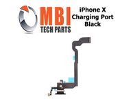 main image for ad iPhone X Charging Dock Replacement Port Connector Flex Cable Black
