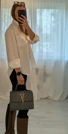 Cross Body Bag - Grey - BRAND NEW