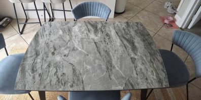 Dining kitchen table extendable