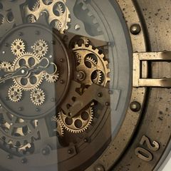 Mechanical Wall Clock
