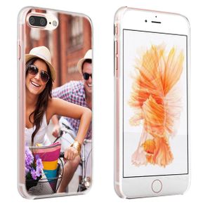iPhone 7 PLUS - Personalised hard case - Black, white or transparent