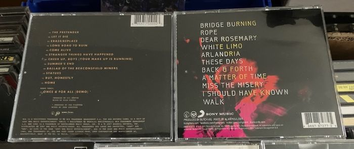 Foo Fighters CD Selection