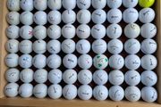 100 branded golf balls