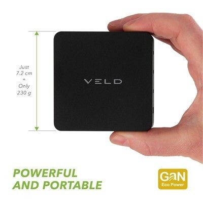 Super Fast 4 Port Desktop Gan Charger 120w