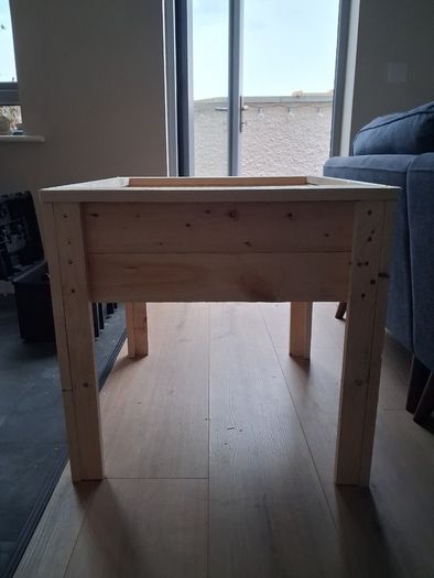 Handmade Raised Wooden Planter