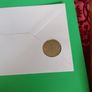 1990 Irish One Punt Coin And Stamp Cover Image 4