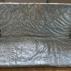 Attic stairway insulator