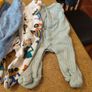 5 Newborn boys Babygrows Tesco. Upto 7.5 lbs. Image 2