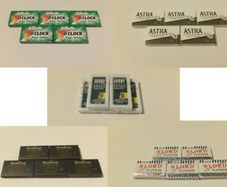 3 x 25 Double Edge Razor Blades (choice of brands)