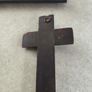 Religious French catholic wooden Cross with Thorns crucifix pendant cross of acacia Image 6