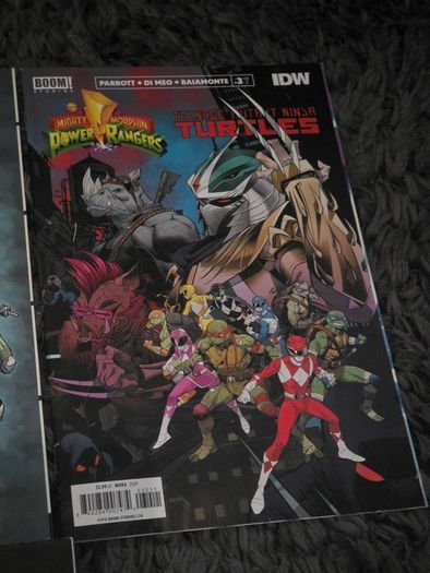 Power Rangers Teenage Mutant Ninja Turtles Comics