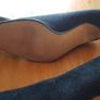 Vintage DI SANDRO Shoes - New -With Gold Nugget Heels Image 8