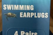 4 pairs unused swimming earplugs