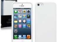 main image for ad New Iphone 5 Gel Case Cover Solid Black Solid White With Free Screen Protector