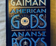 Neil Gaiman "American Gods and Anansi Boys" hardback book