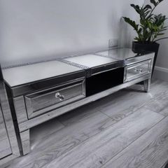 Stylish Glass Tv Unit Stand  Modern Design