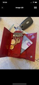 Vera Pelle Leather Key Wallet