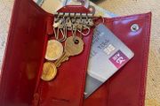 Vera Pelle Leather Key Wallet