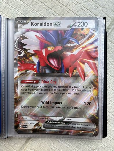 Pokemon TCG Oversize (Jumbo) Binder and Cards