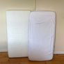 Large White Sundvik Baby Cot + 2 Mattresses Image 4