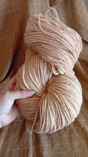 Large Skein Botanic Dyed Irish Wool Aran