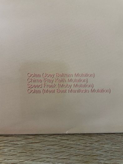 Orbital - Mutations - 12" Vinyl EP - 1992 FFRR