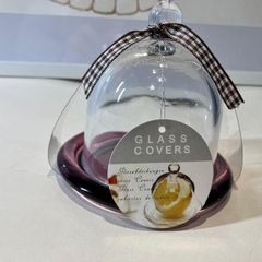 Mini Cake Stand with Glass Bell (Set of 6)
