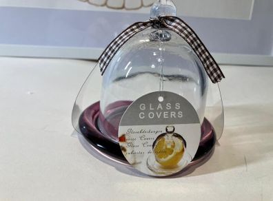 Mini Cake Stand with Glass Bell (Set of 6)