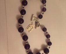 Amethyst & Quartz necklace
