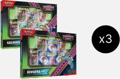 Greninja ex/Kingdra Ex Collection Box Case - Pokemon