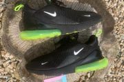 Premium Nike Air Max 270 Black Neon