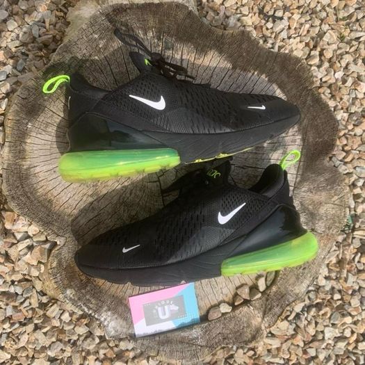 Premium Nike Air Max 270 Neon Black
