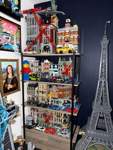 18 Lego modular buildings collection