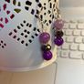 Handmade Glass And Crystal Earrings Image 5