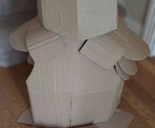 halloween diy knight costume