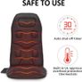 Back Massager for Pain- Massage Chair with 10 Vibration Motors,Chair Massager, Massage Chair Pad for Back, Gifts for Women,Men,Dad,Mom, Him Image 5