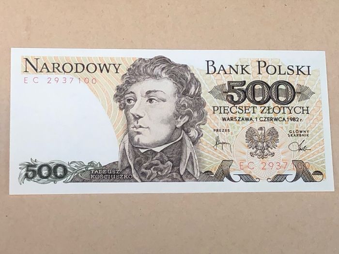 UNCIRCULATED Crisp  Polish banknotes x 5