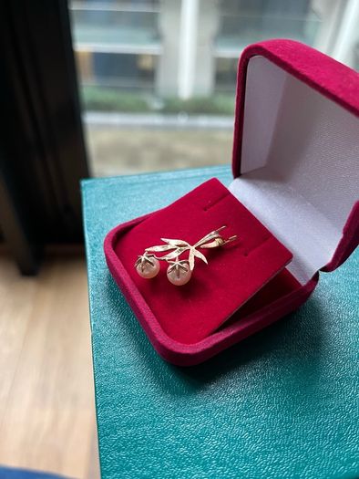 14K Gold Pearl Pendant