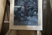 framed painting