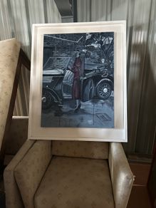 framed painting