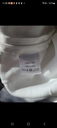 Mary Grant white linen trousers NWT