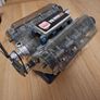 Machine Works Build Your Own V8 Engine Toy - Replica Model Building Kit - Features Augmented Reality, Sounds and Illumination, 250+ Pieces Image 3