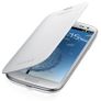 Samsung Galaxy S3 Siii I9300 Ceramic Black Flip Case Cover Image 2