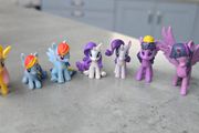 7 x HTF Tiny Mini Figures 1.5inch MLP G4 My Little Pony