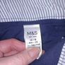 Navy Chino city shorts Per Una size 8 Image 7