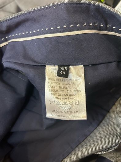 Lambretta Grey Three Piece Suit 38R / I 38R / 32R