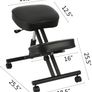 Kneeling Orthopaedic Ergonomic Posture Office Stool Chair - Free Delivery Image 3